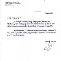 certificat