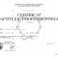 certificat
