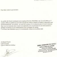 certificat