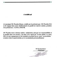 certificat