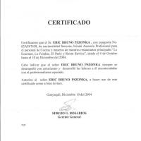 certificat