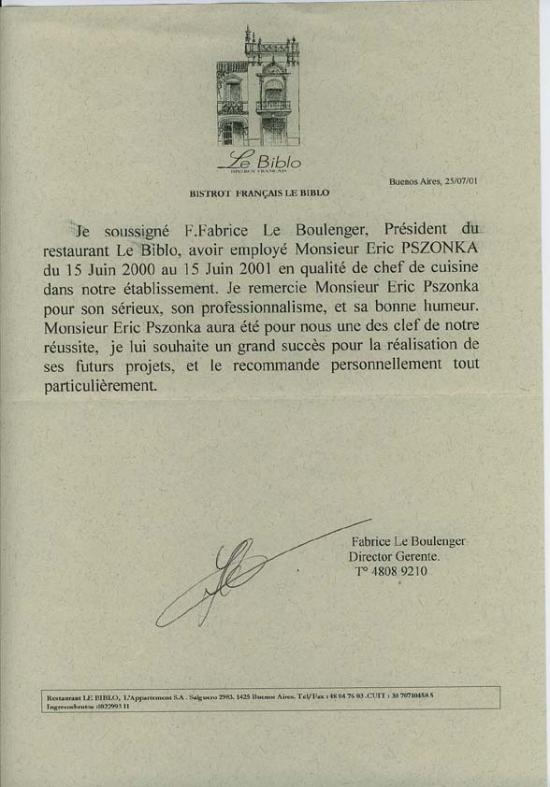 certificat