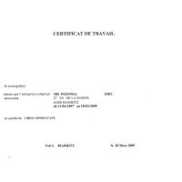 certificat